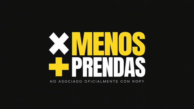 X MENOS + PRENDAS